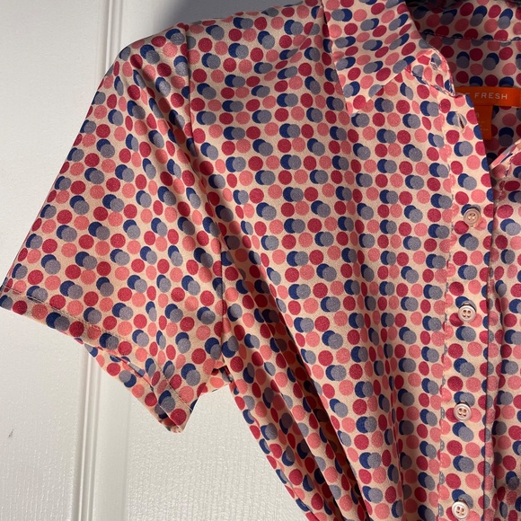 Size 8 Polkadot Housedress EUC. - Picture 2 of 7